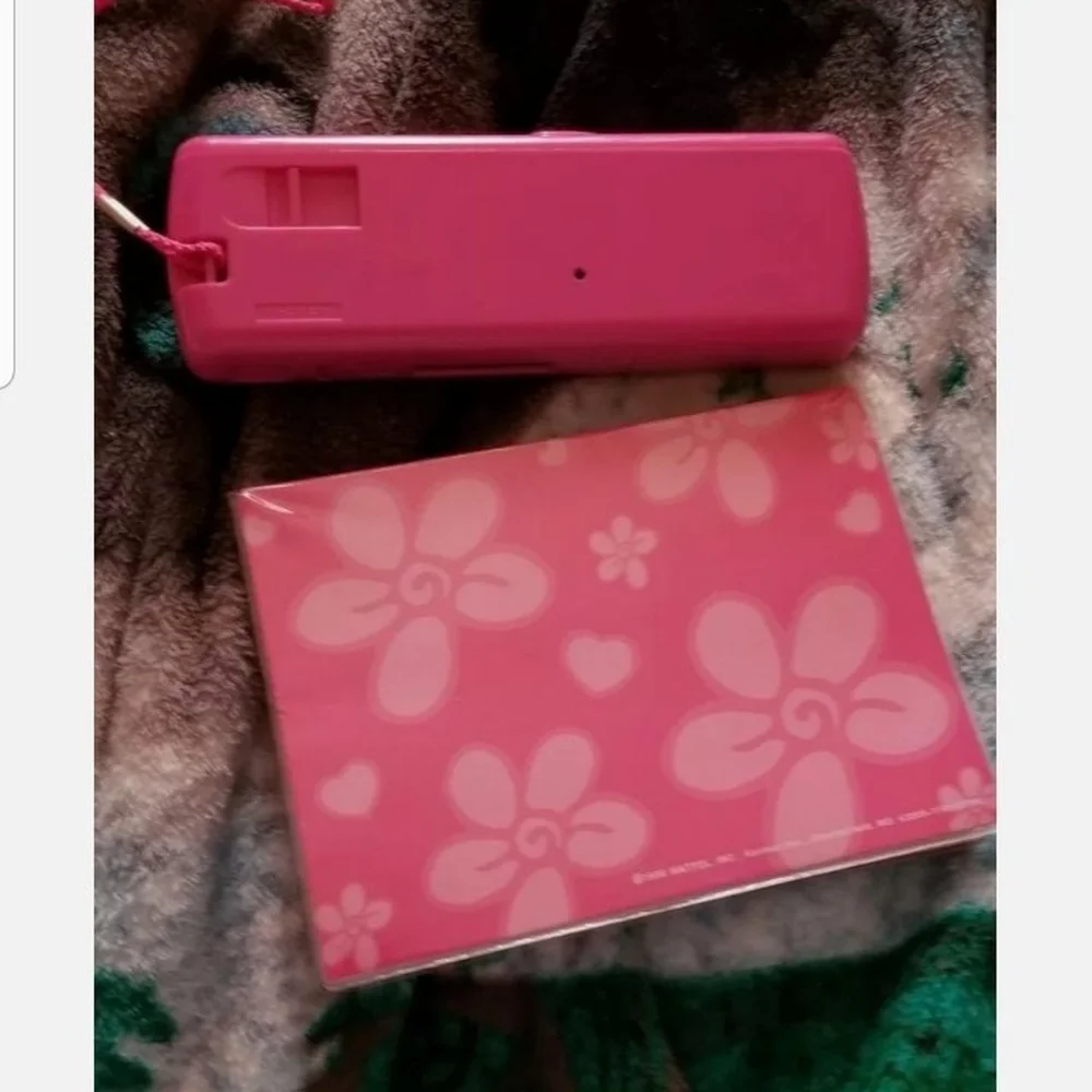 Retro barbie 90s camera and album